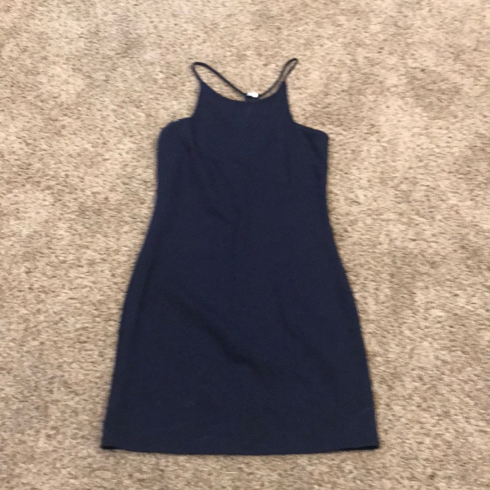 Monteau blue dress size S, new with tags